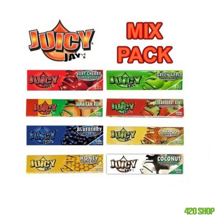 Juicy Jay's Mix Pack with 8 Flavors